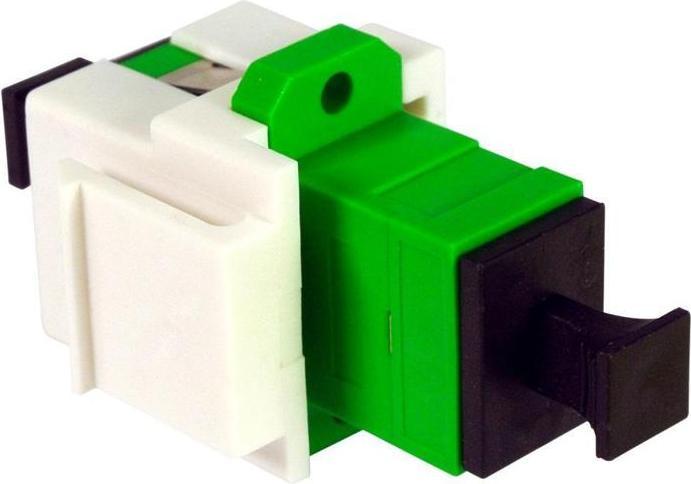 Image du produit Televes Module ICT fibre Keystone + connecteur SC / APC