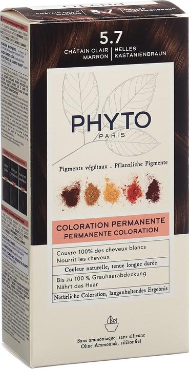 Phyto Phytocolor Kit 5.7 (5,7 Brown Light Chestnut)
