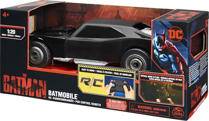 Produktbild Maki DC Comics The Batman Batmobile ferngesteuertes Auto im offiziellem Aussehen wie im Batman-Kinofilm
