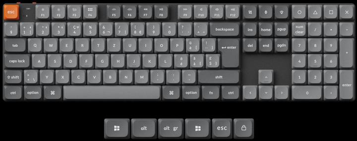 Image du produit Keychron K5 Max (CH, Filaire, Sans fil)