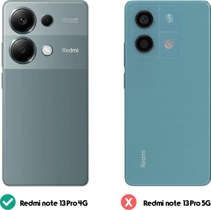 Produktbild Avizar Classic Edition, Backcover mit Magnetklappe Series (Xiaomi Redmi Note 13 Pro 4G)
