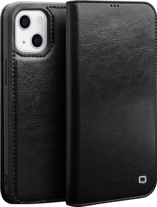 Image du produit QiAlino Fourre Flip cuir véritable (Apple iPhone 13)