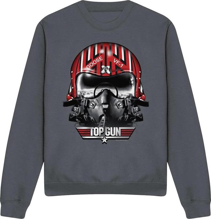 Actual product image Top Gun Unisex Adult Goose Helmet Sweatshirt (S)