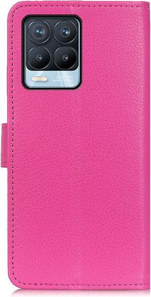 Actual product image MU Classic Litchi Leather Bookcover Series (Realme 8 Pro, realme 8)