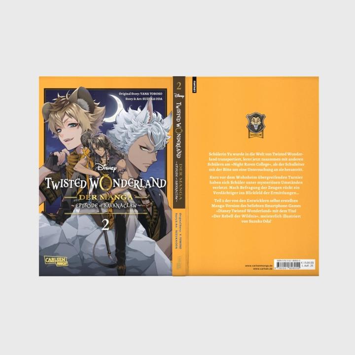 Actual product image Twisted Wonderland: The Manga - Episode of Savanaclaw 2 (German, Dorothea Everywhere, Yana Toboso, Suzuka Oda, 2025)