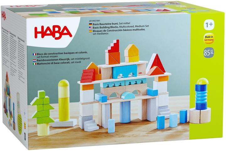 Image du produit Haba Briques de base multicolores Set moyen **