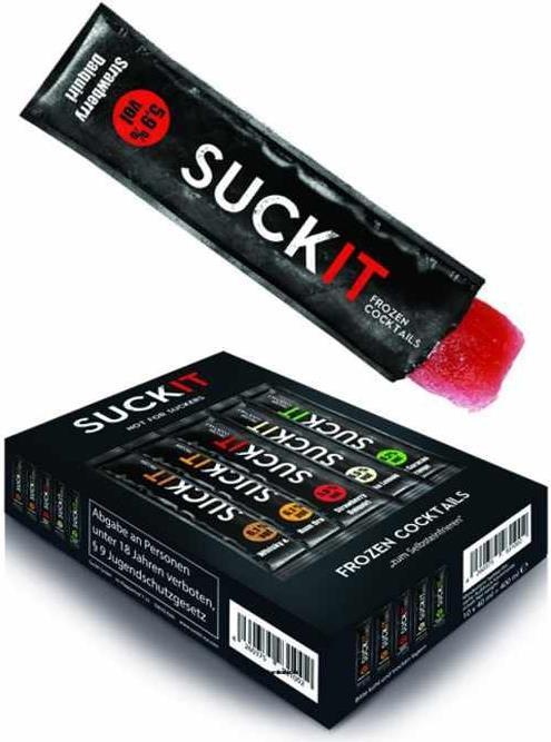Produktbild SUCKIT ICE Alkohol Glace 10er Box (1 x 40 cl)