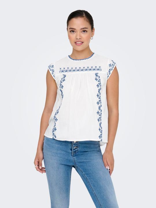 Actual product image Only Onlnille Sl Emb Top Wvn (XL)