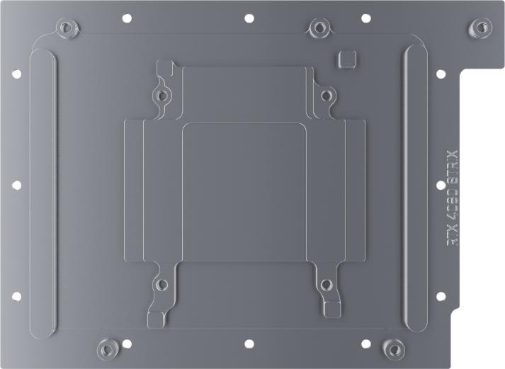Produktbild Alphacool Eisblock Aurora Acryl RTX 4080 Strix mit Backplate
