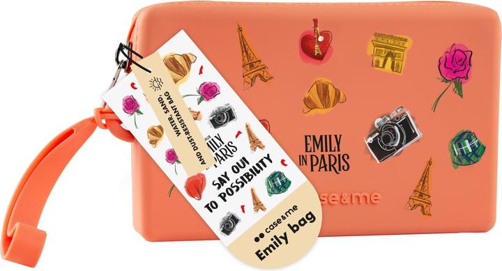 Image du produit Caseme Pochette de poignet en silicone sur le thème d'Emily à Paris