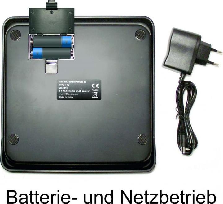 Produktbild Dipse digitale Briefwaage 10kg/0.5g