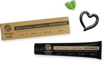 Produktbild Mohani Whitening Charcoal Toothpaste Natural Whitening Paste From Activated Carbon 75Ml (75 ml)