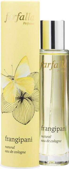 Farfalla Fragrance - Frangipani - Natural Eau de Cologne (Eau de Toilette, 50 ml)