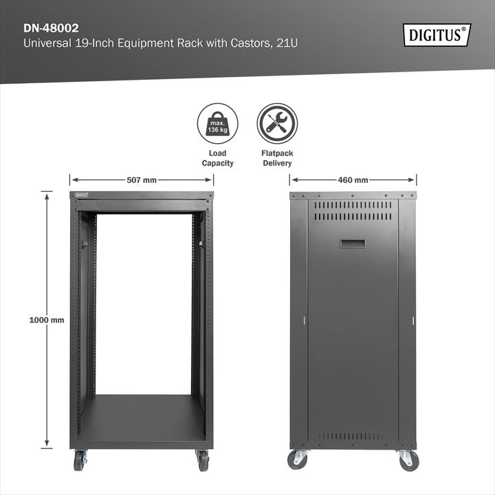 Produktbild Digitus DN-48002 (21 HE, 19 Zoll Rack)