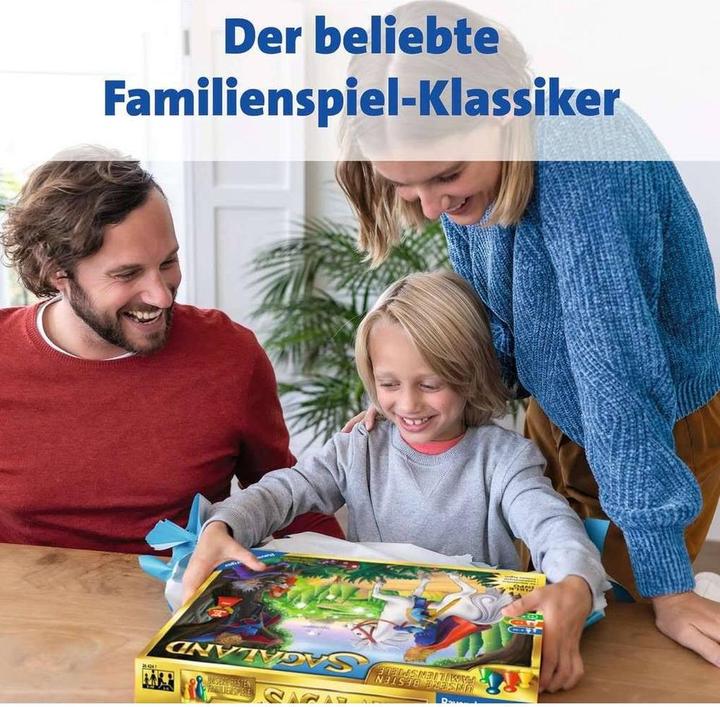 Actual product image Ravensburger Sagaland (German, French, Italian)