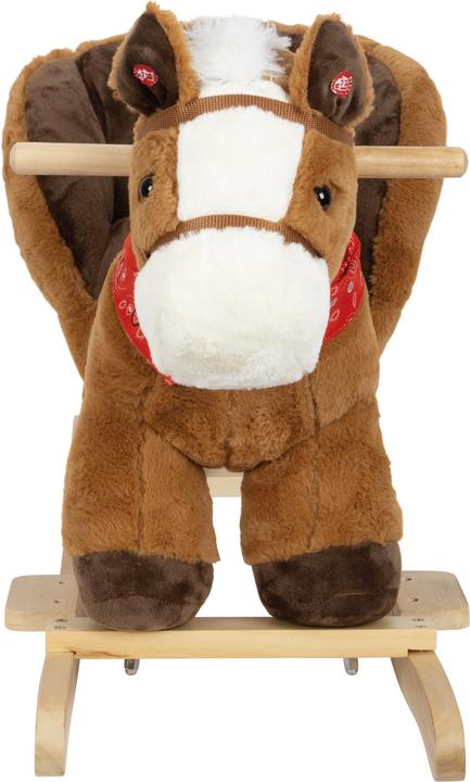 Actual product image small foot Rocking horse with seat