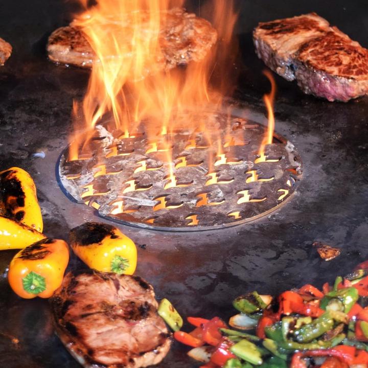 Actual product image Grillrost Grilleinsatz für Feuerplatten