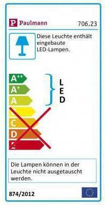 Energie-Label Paulmann MaxLED 500 Stripe Set (Weiss, Neutralweiss, Tageslicht, 150 cm, Indoor)