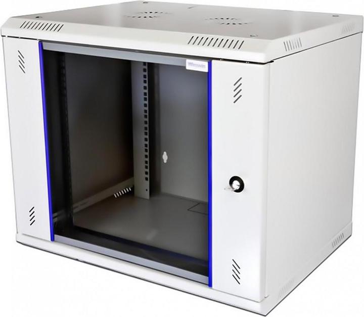 Wirewin Wandschrank 600X450X9U Pro 2nd Gen FP 19 / 9HE / Hellgrau (9 HE, 19 Zoll Rack)
