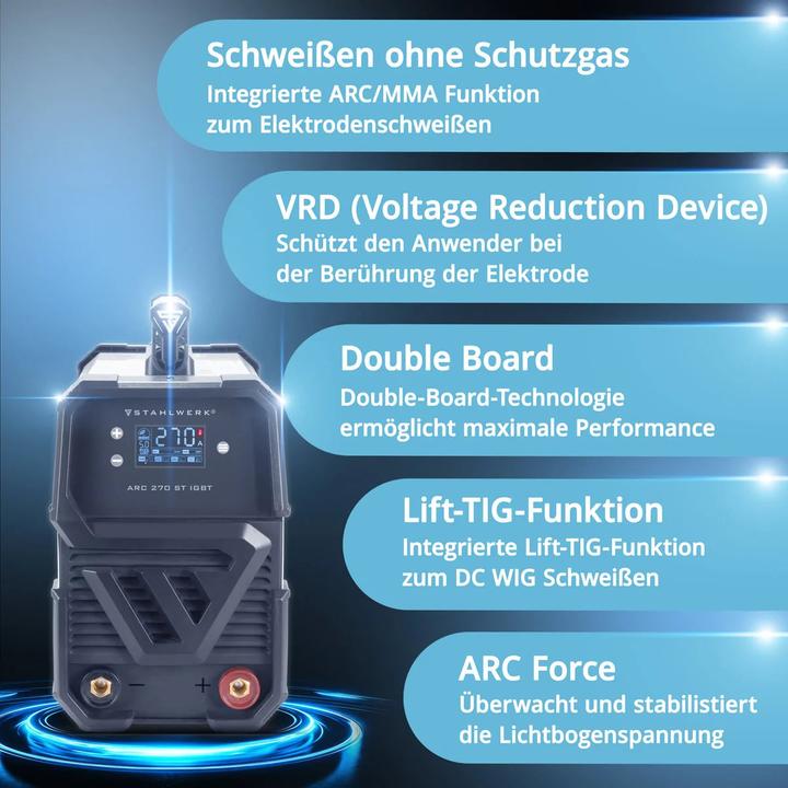 Actual product image Stahlwerk ARC 270 ST DC MMA E