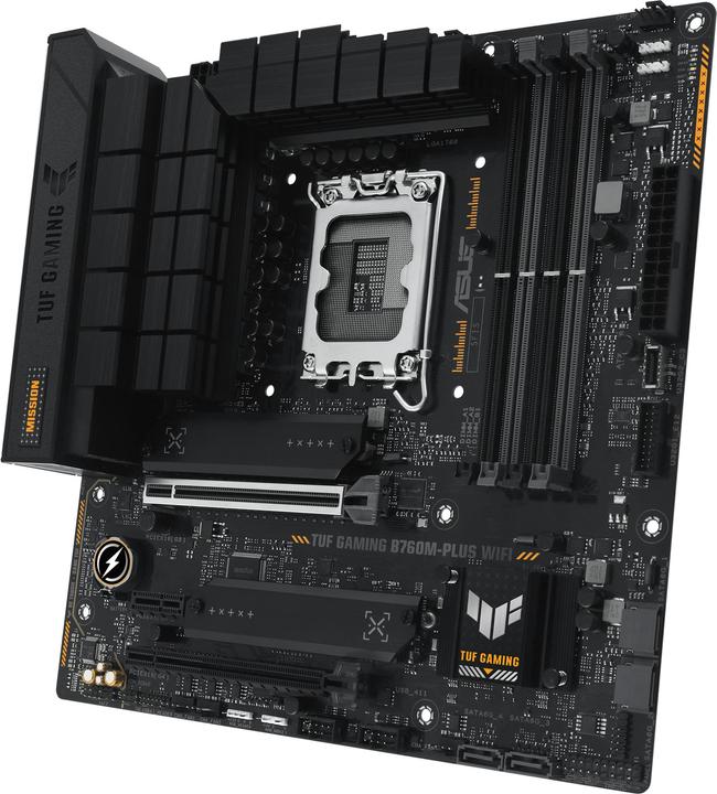 Produktbild ASUS TUF GAMING B760M-PLUS (LGA 1700, Intel B760, mATX)
