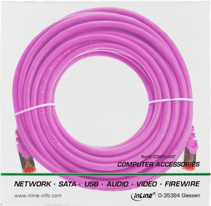 Produktbild InLine Patchkabel (S/FTP, CAT6, 20 m)