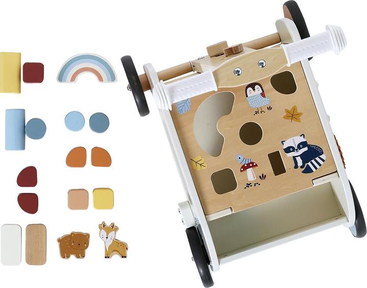 Vertbaudet Passeggino 2 in 1 per bambini WALDFREUNDE in legno FSC