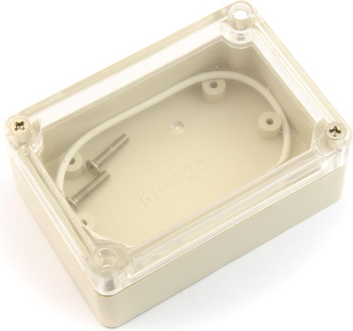 Produktbild Purecrea Kunststoffgehäuse Gehäuse IP66 Transparent S (Gehäuse)