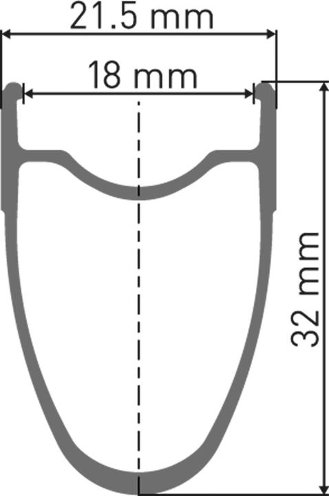 Image du produit DT Swiss PR 1400 Dicut Oxic (Roue arrière, 28")
