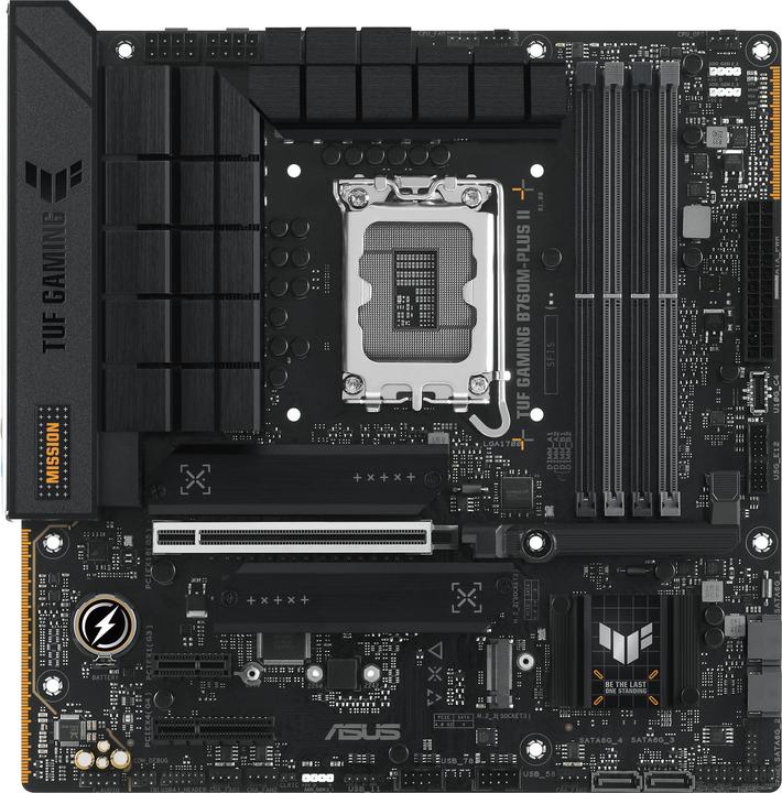 Actual product image ASUS TUF GAMING B760M-PLUS II (LGA 1700, Intel B760, mATX)