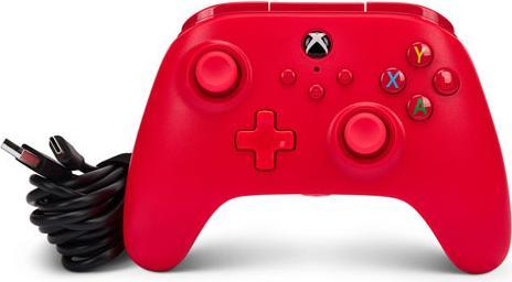Produktbild PowerA XB Controller Enhanced wired rot (Windows, Xbox Series X)