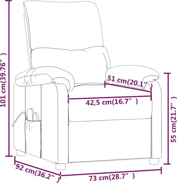 Actual product image VidaXL Adelynn