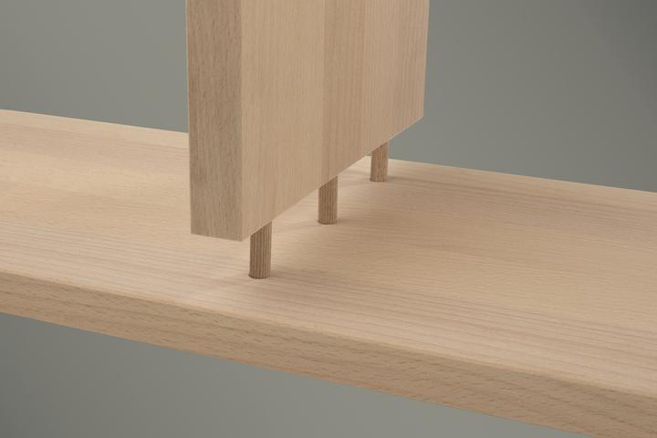 Produktbild wolfcraft wolfcraft 40 Langholzdübel Buche ø8x40mm (40 Stk.)