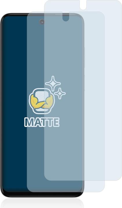 Actual product image BROTECT Anti-glare screen protector matt (2 Piece, Motorola Moto G32)