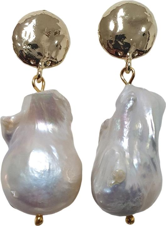 Image du produit L'Officiel Orecchino oro con perla scaramazza
