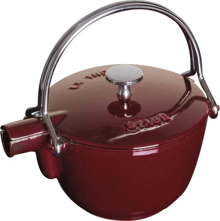 Staub Teapot Vitamin Grenadine round 1.15 lt, 16.5 cm (1.15 l)
