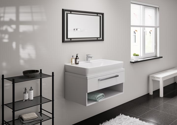 Produktbild hansgrohe Waschtischarmatur mit Einhebelmischer Vernis Shape chrom 71560000