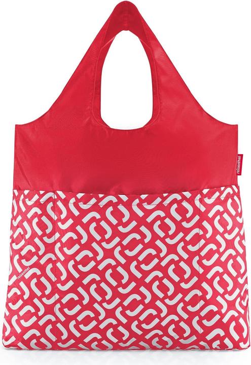 Actual product image reisenthel Bag Mini Maxi Shopper Plus Signature Red Red/White
