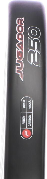 Actual product image Luxtri Padel Racket Jugador 250 Teardrop Shape Grey Red 360g Fibreglass EVA Padel Tennis