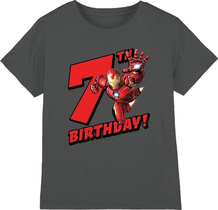 Iron Man TShirt 7. Geburtstag