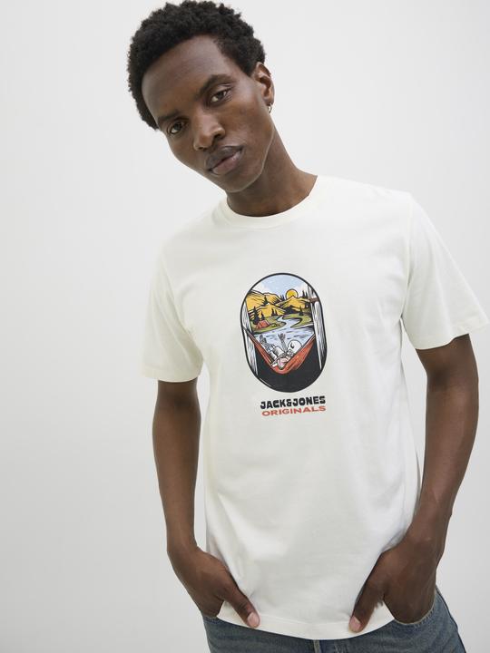 Produktbild Jack & Jones Gedruckt Rundhalsausschnitt T-shirt T-shirt (L)