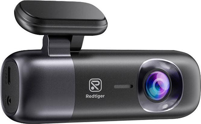 Redtiger F9(32G) 4K front and rear car camera (Wi-Fi, Night vision, GPS receiver, Accelerometer, QUHD)