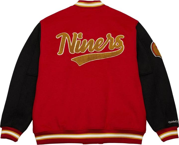 Produktbild Mitchell & Ness M&N Legacy Varsity Wool Jacke - NFL San Francisco 49ers - M (M)