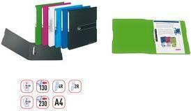Image du produit Herlitz Classeur à anneaux easy orga to go, A4, 2 anneaux, blanc transp. Mécanisme D-Combi, largeur du dos (A4, 27 mm, 1 pièce(s))