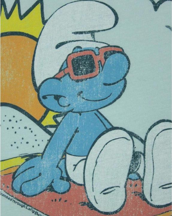 Actual product image Junk Food California Smurfin' Tshirt (L)