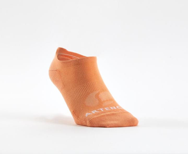 Actual product image Artengo Tennissocken RS160 Low 3er Pack orange/rosa Motive (39 - 42)