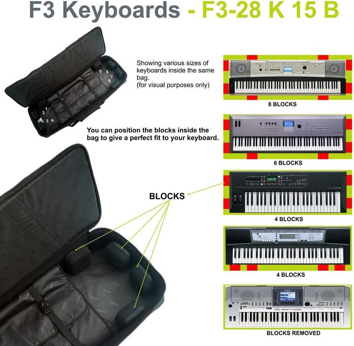 Image du produit Fusion Sac pour clavier 15 (Clavier)