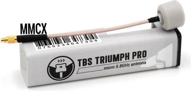 Produktbild TBS Triumph Pro LHCP MMCX Antenne (Drohnen Antenne)
