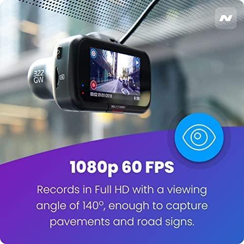 Actual product image Nextbase 322GW (Wi-Fi, GPS receiver, HD)