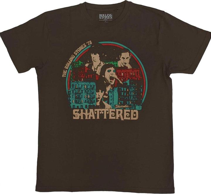 Actual product image The Rolling Stones Some Girls Shattered TShirt (L)